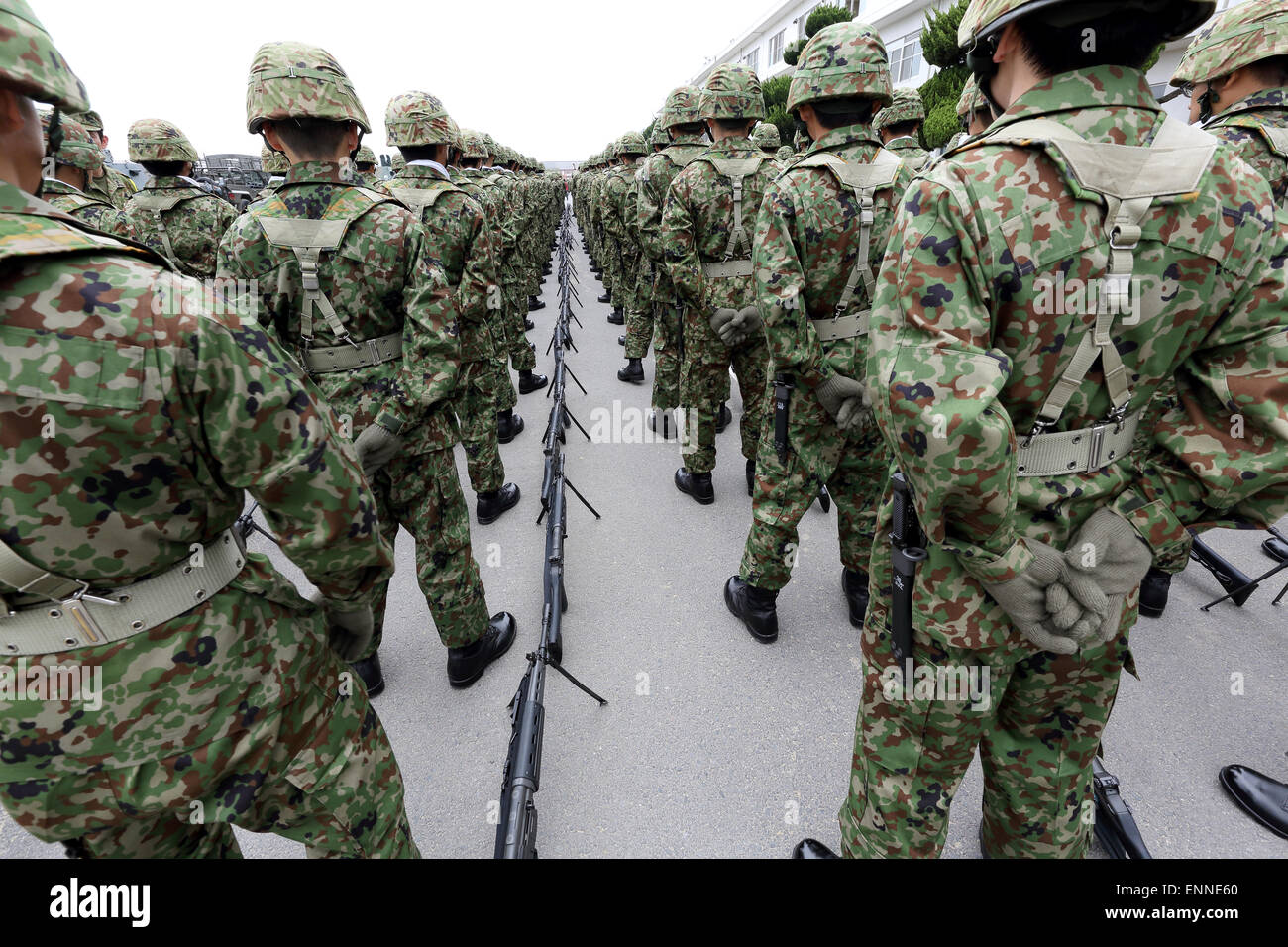 Japanese military parade hires stock photography and images Alamy