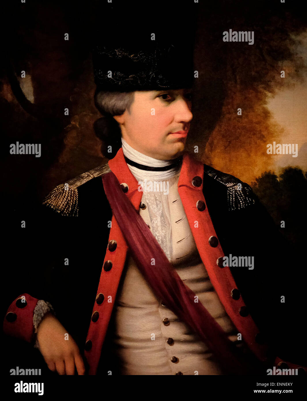 Charles Cotesworth Pinckney was a prominent South Carolina lawyer and planter, and the father of Governor Charles Pinckney., circa 1773 Stock Photo