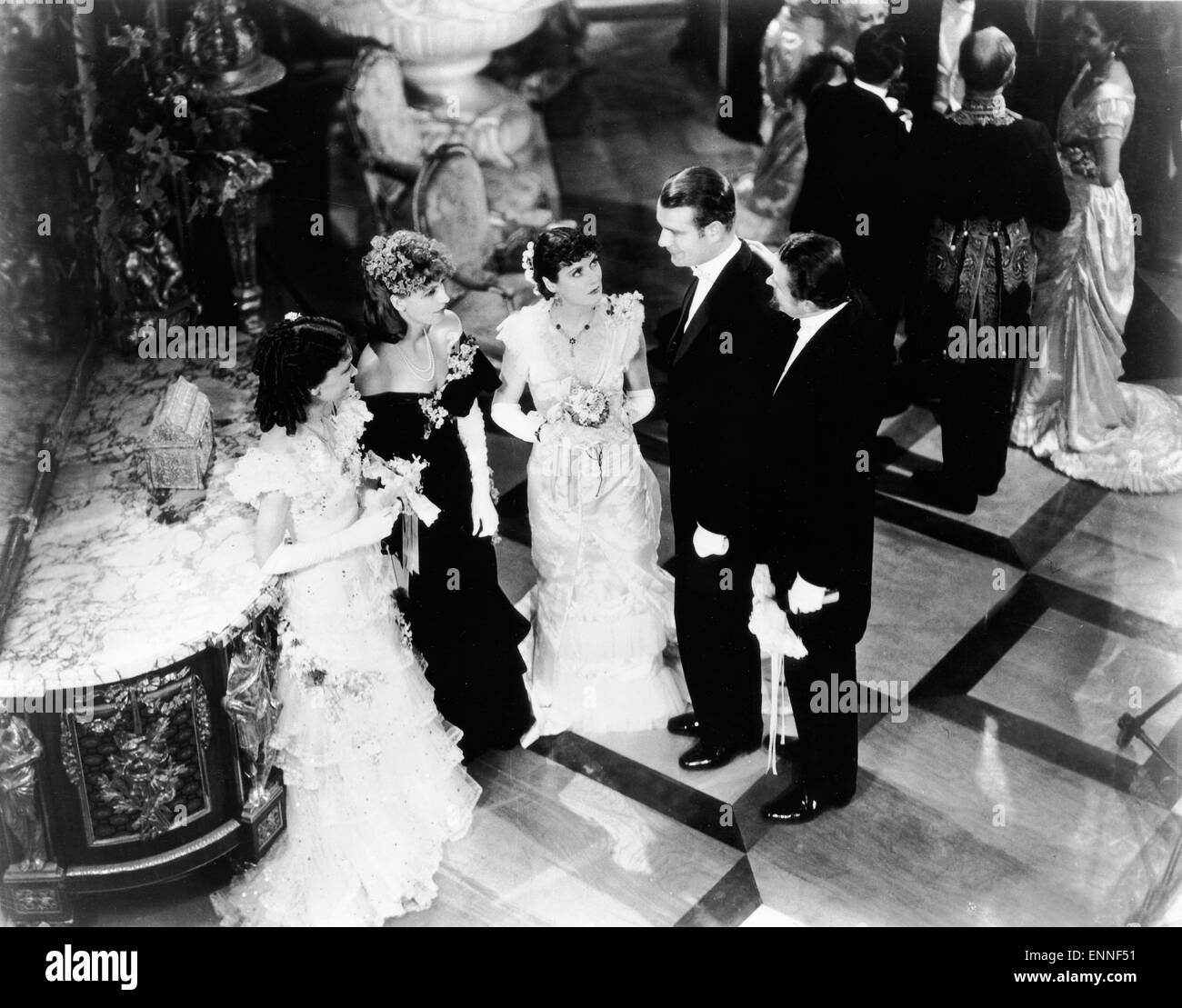 Anna Karenina, USA 1935, Regie: Clarence Brown, Darsteller: Greta Garbo Stock Photo