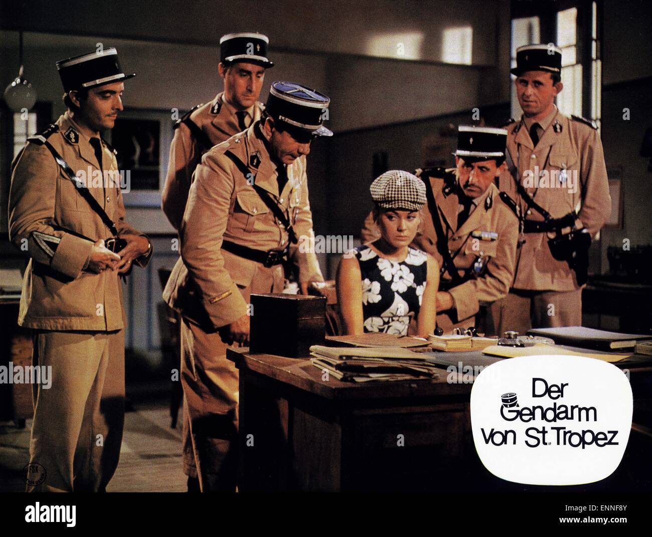 Le gendarme de Saint-Tropez, Frankreich 1964, aka: Der Gendarm von St. Tropez, Regie: Jean Girault, Darsteller: Genevieve Grad,  Stock Photo
