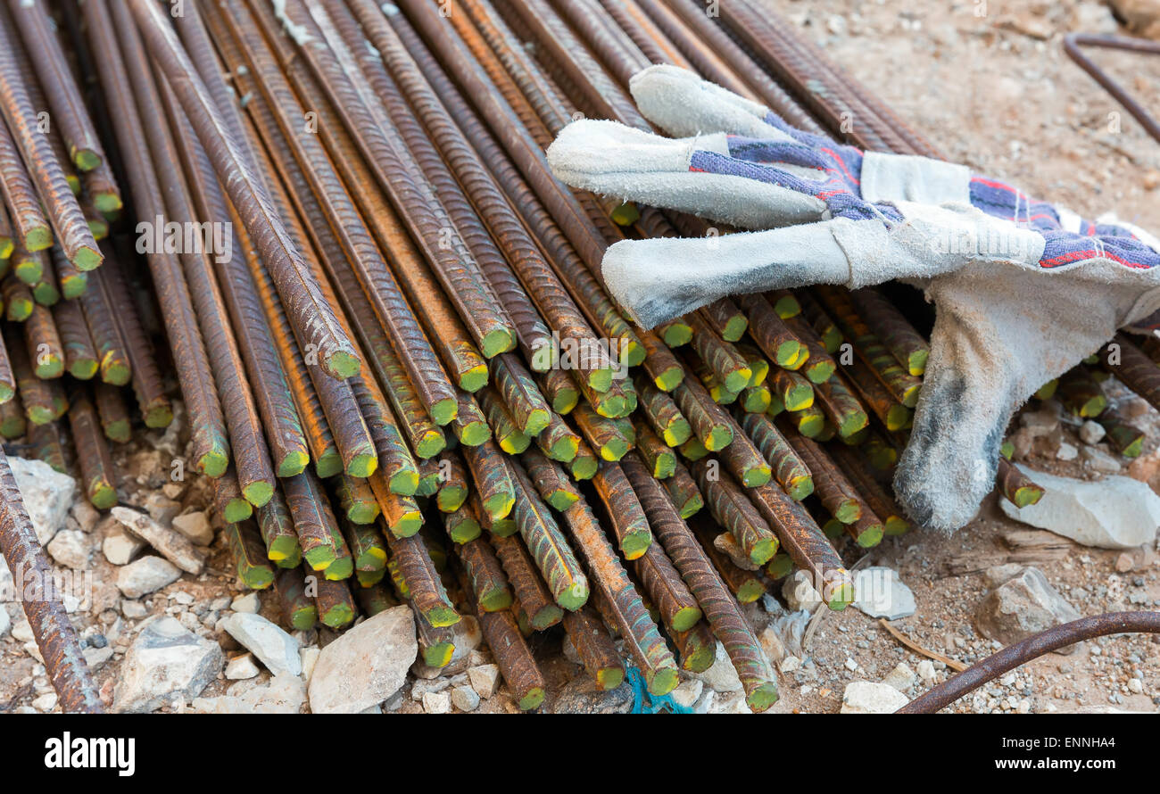 steel reinforcement for concrete structures Stock Photo Alamy