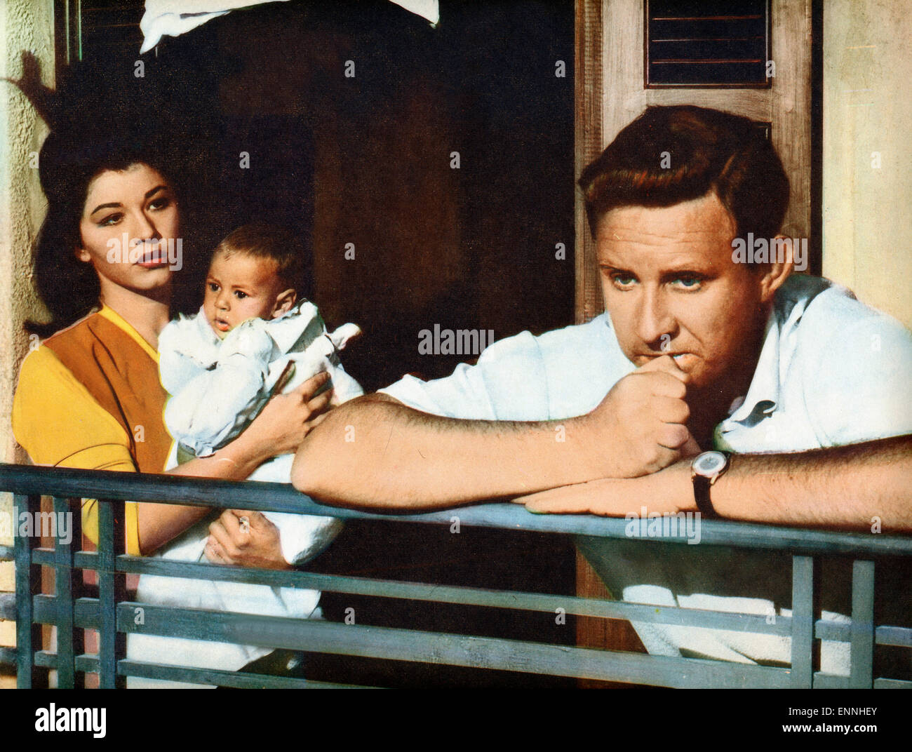 Cairo, aka: Kairo - Null Uhr, USA 1963, Regie: Wolf Rilla, Darsteller: John Meillon, Faten Hamama Stock Photo