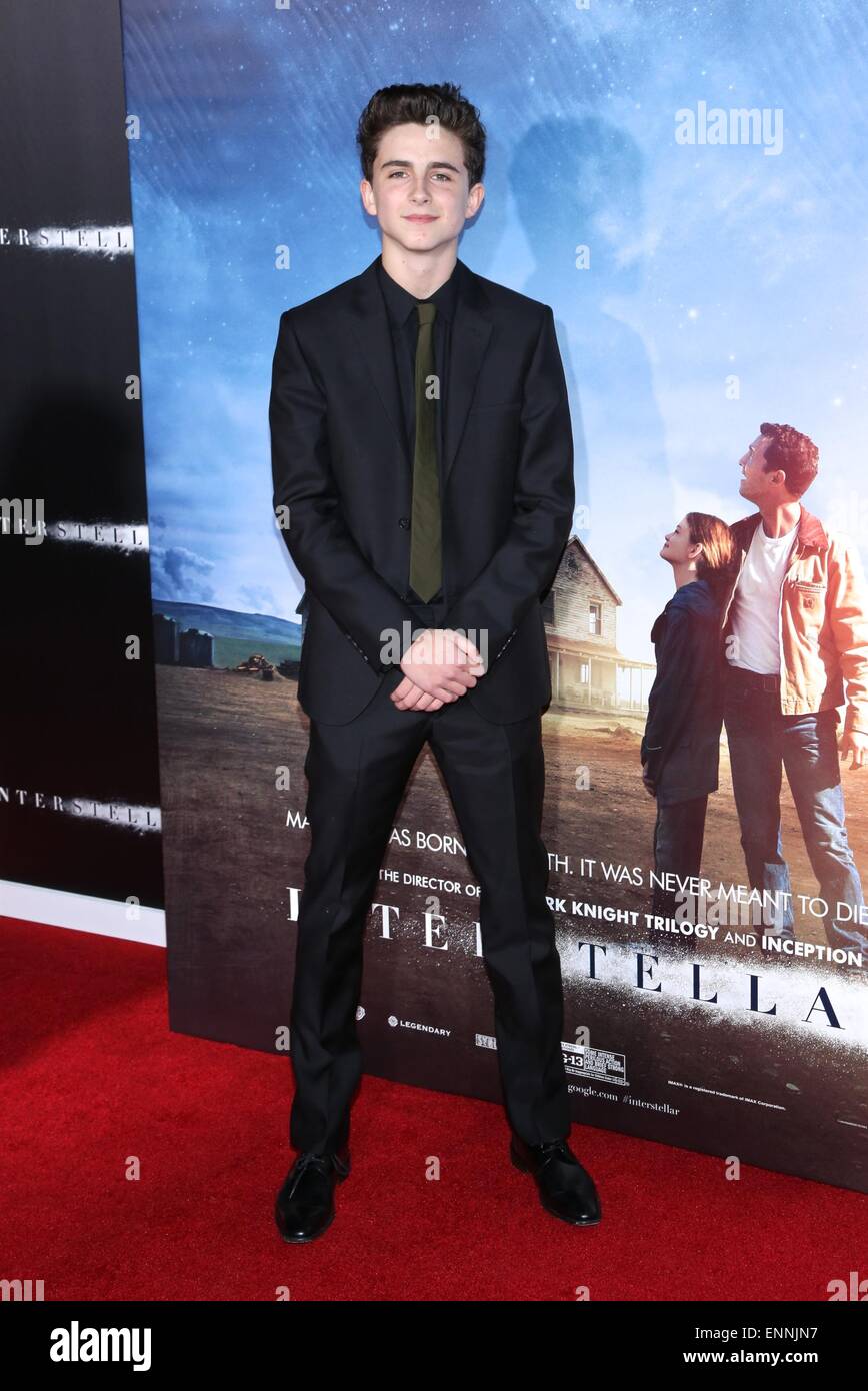 Timothee chalamet in interstellar hi-res stock photography and images