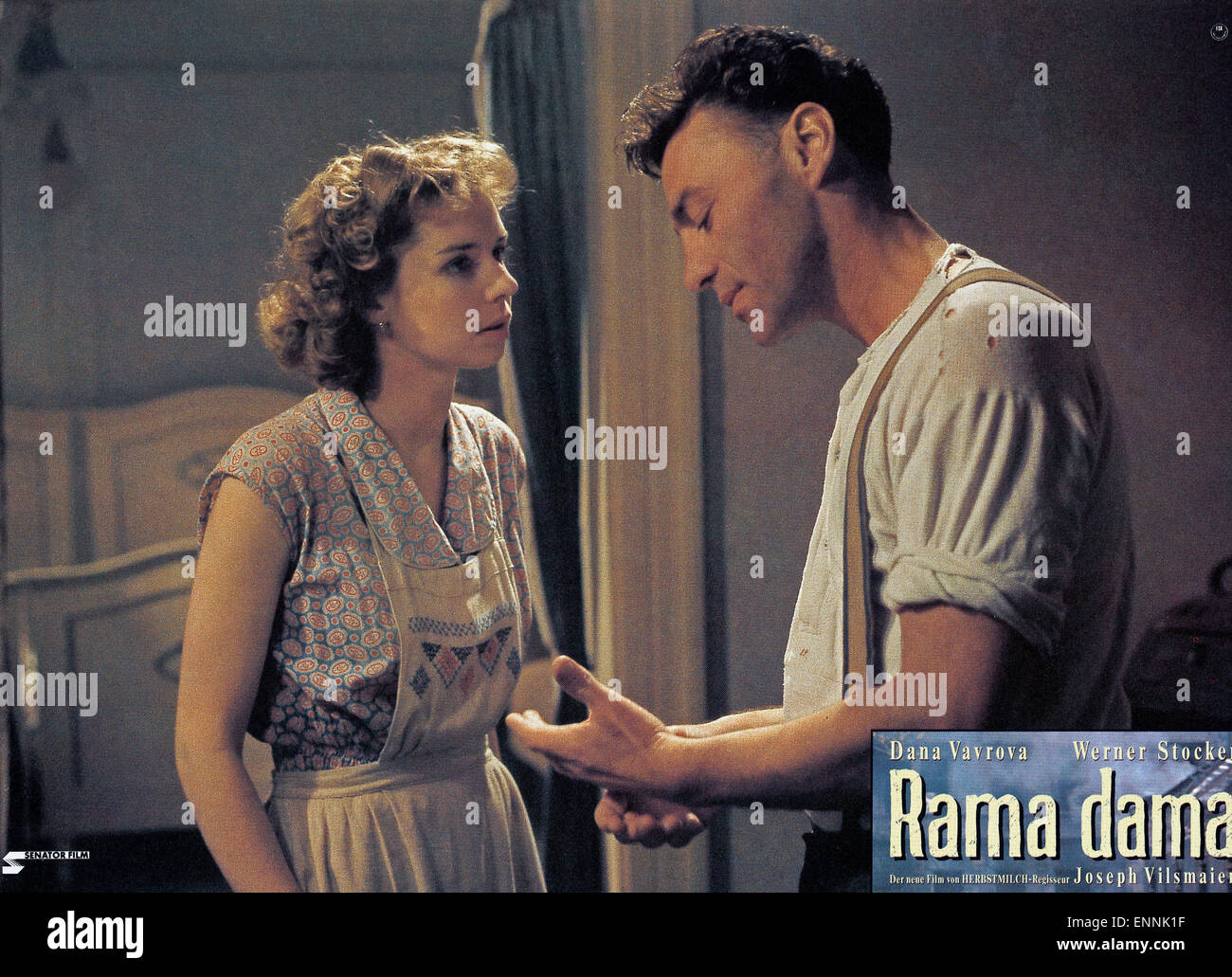 Rama dama, Deutschland 1991, Regie: Joseph Vilsmaier, Darsteller: Dana  Vavrova, Werner Stocker Stock Photo - Alamy