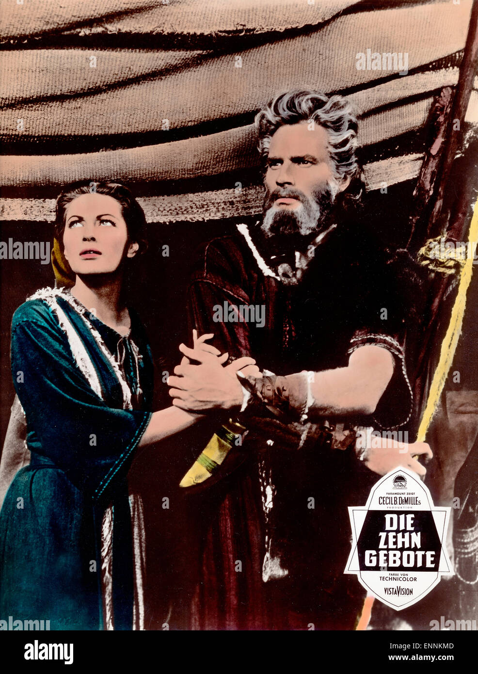 The Ten Commandments, USA 1956, aka: Die zehn Gebote, Regie: Cecil B. DeMille, Darsteller: Charlton Heston, Stock Photo