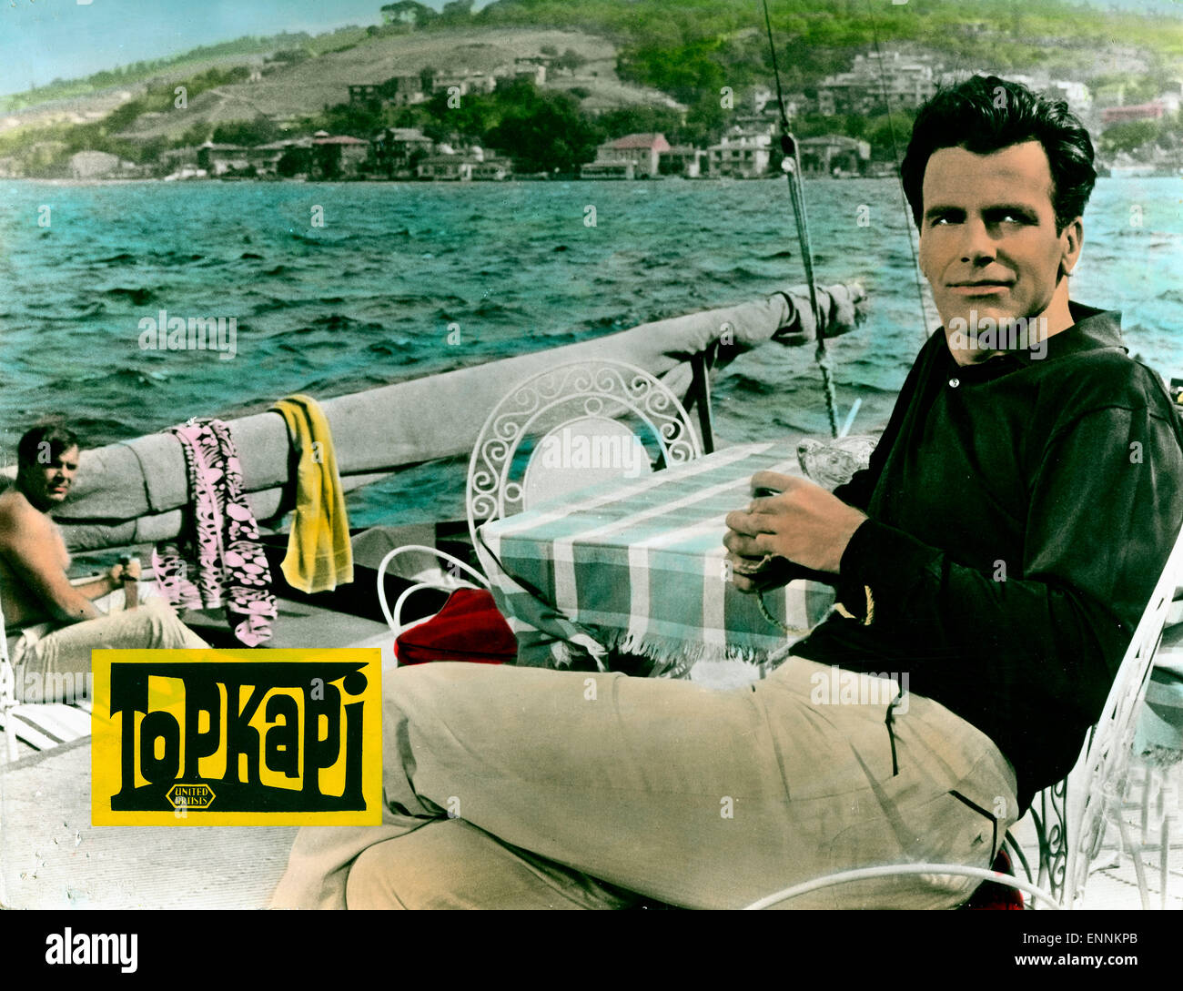 Topkapi, USA 1964, Regie: Jules Dassin, Darsteller: Maximilian Schell ...