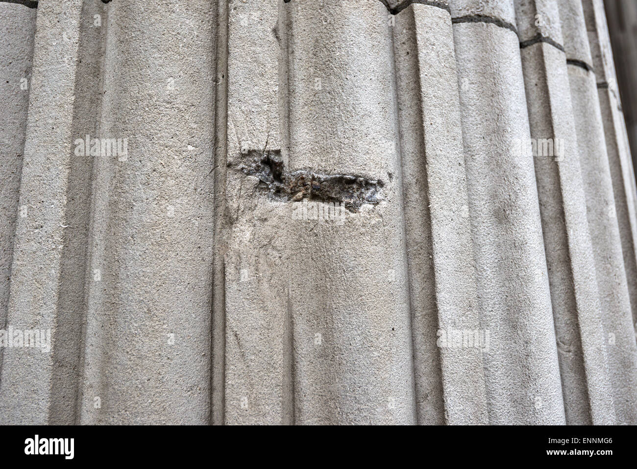 General Post Office, Dublin. Centre of the Easter Rising Stock Photo