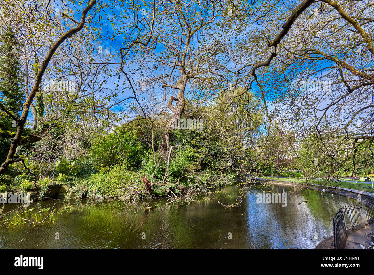 St Stephen's Green is a city centre public park in Dublin, Ireland