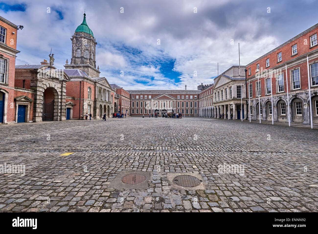 Dublin Castle off Dame Street, Dublin, Ireland Stock Photo Alamy