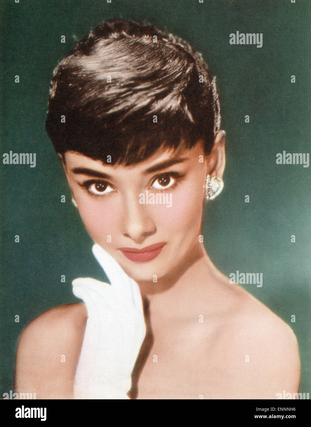 Sabrina, USA, 1954, Regie: Billy Wilder; Darsteller: Audrey Hepburn Stock Photo