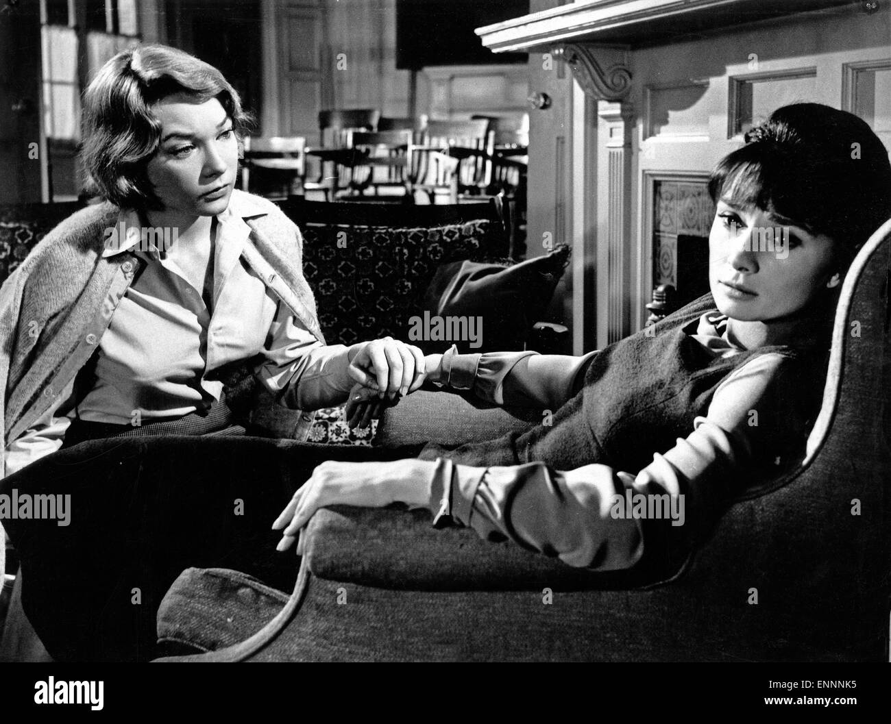 The Children's Hour, aka Infam, USA, 1961, Regie: William Wyler, Darsteller: Audrey Hepburn, Shirley MacLaine; Stock Photo