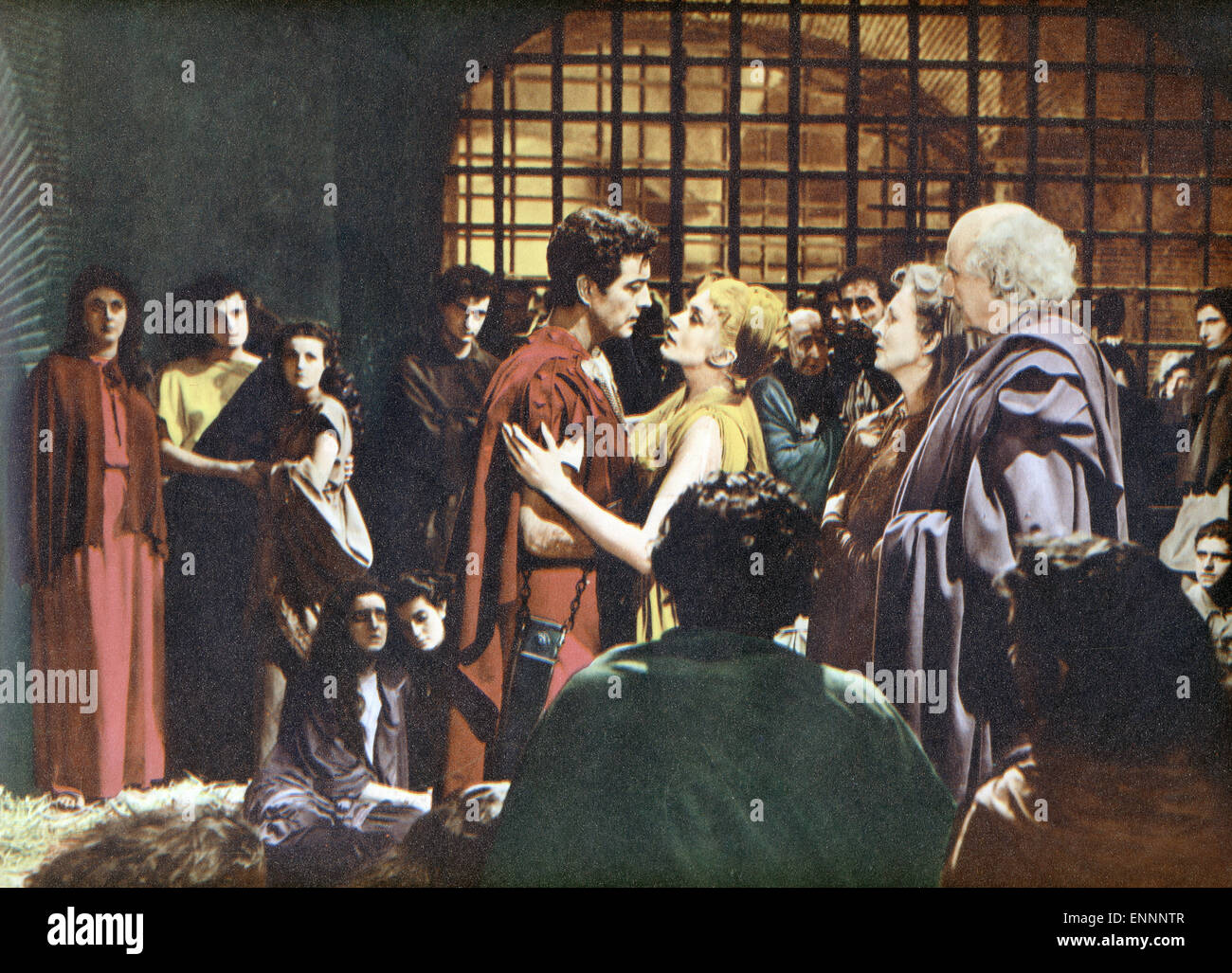 Quo Vadis, USA 1951, Regie: Mervin LeRoy, Anthony Mann, Darsteller: Robert Taylor, Deborah Kerr Stock Photo
