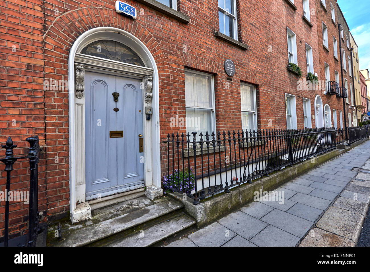 The house of Abraham 'Bram' Stoker Dublin Ireland Stock Photo