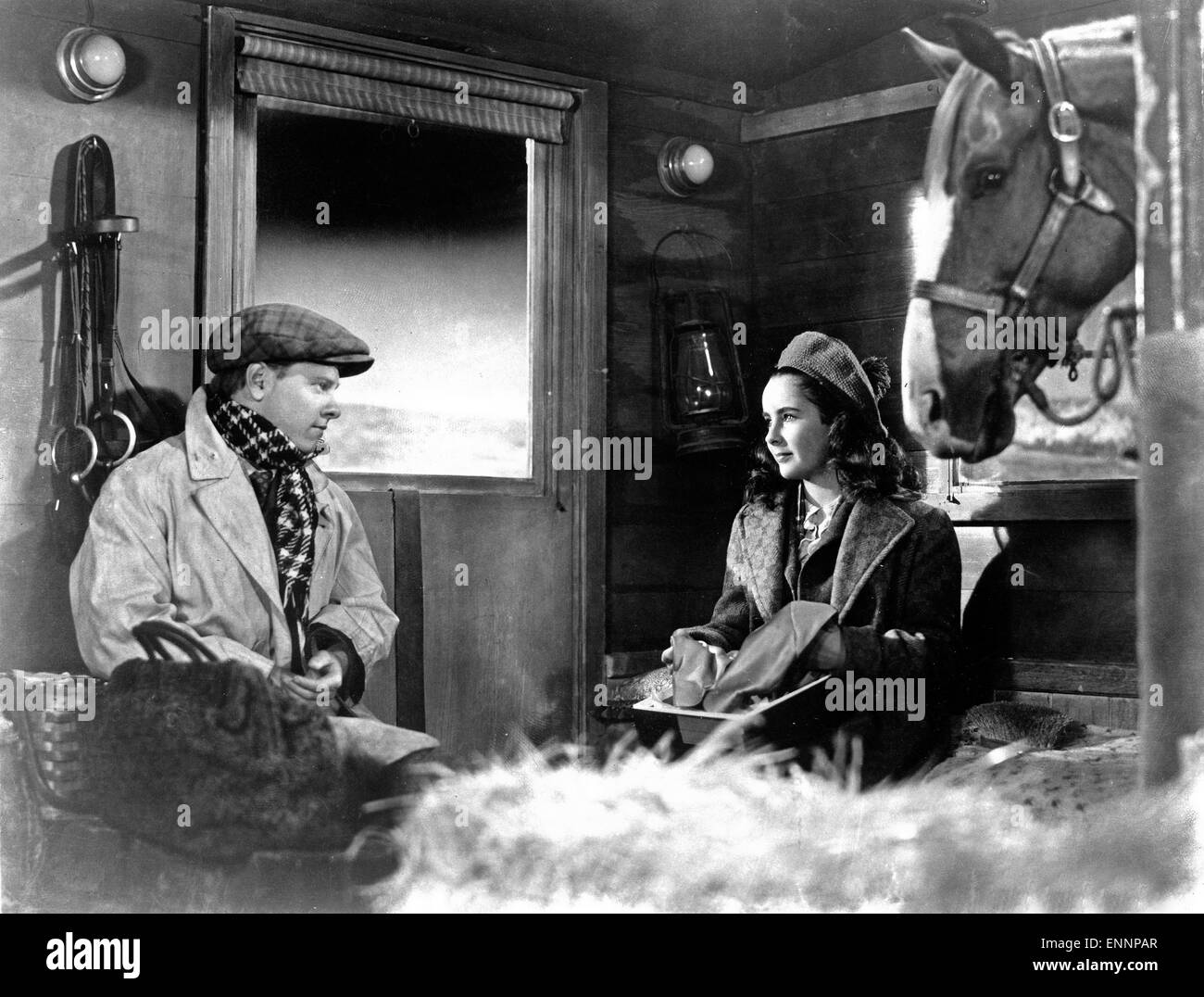 National Velvet, aka Kleines Mädchen, großes Herz, USA, 1944, Regie: Clarence Brown, Darsteller: Elizabeth Taylor, Mickey Rooney Stock Photo
