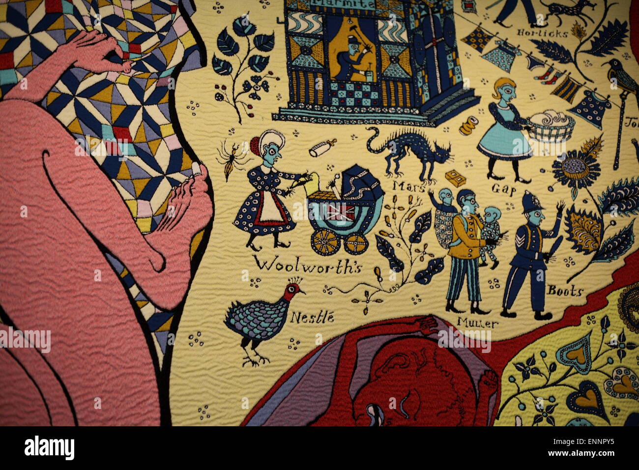 Grayson perry tapestry walthamstow hires stock photography and images