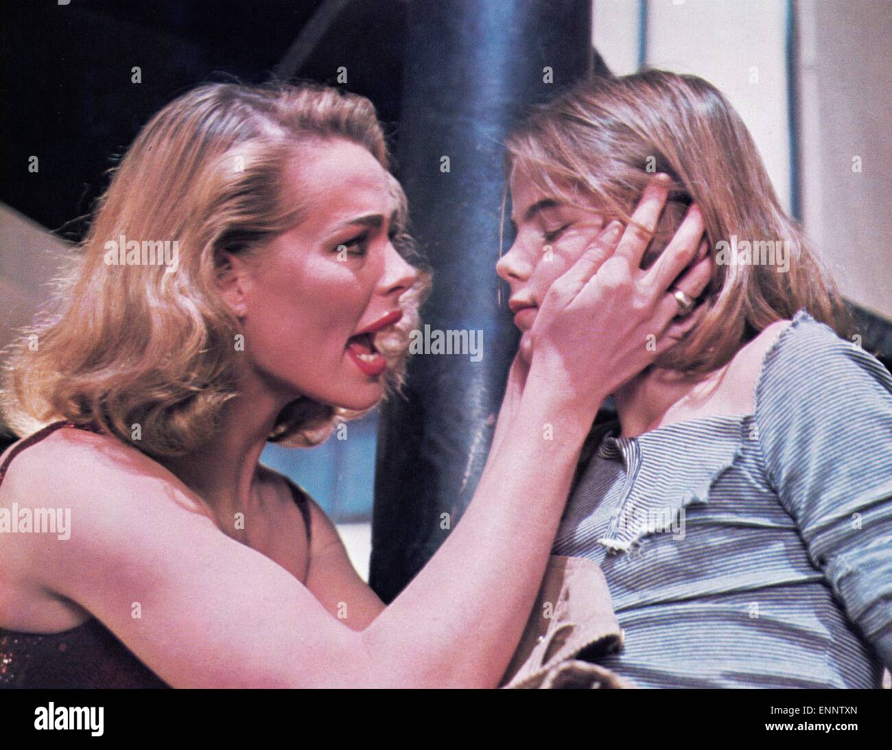 Lipstick, USA 1976, aka: Eine Frau sieht rot, Regie: Lamont Johnson, Darsteller: Margaux Hemingway, Muriel Hemingway Stock Photo