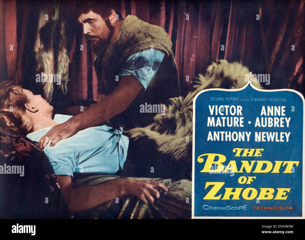 The Bandit of Zhobe, Großbritannien 1959, aka: Der Bandit von Zhobe, Regie:  John Gilling, Darsteller: Anne Aubrey Stock Photo - Alamy