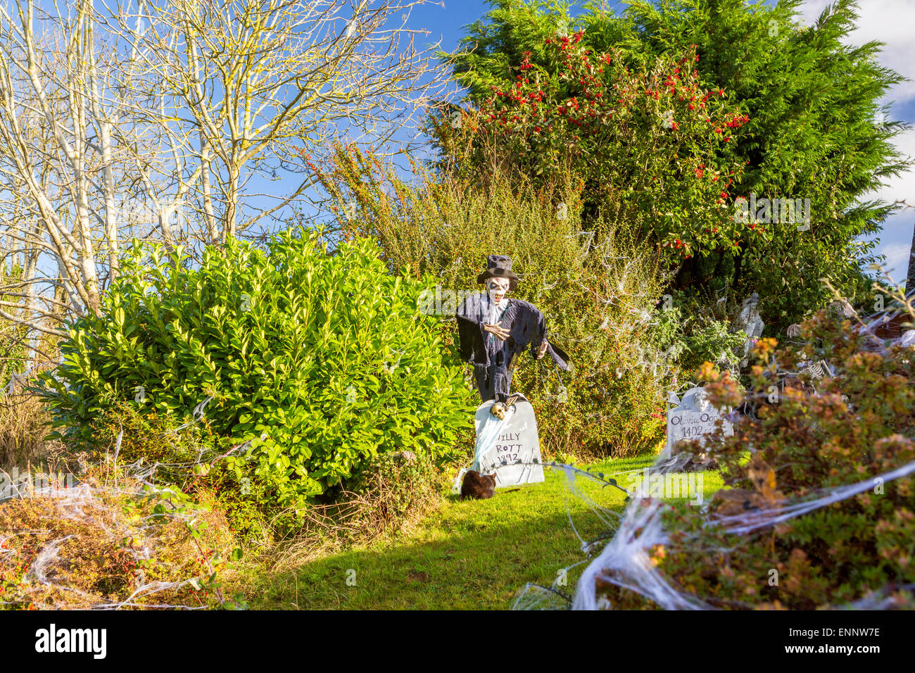 Halloween in the Snowshill village, The Cotswolds, Gloucestershire