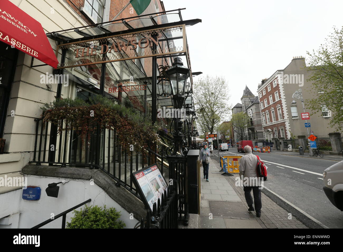Image of the Dawson Hotel on Dawson Street in Dublin city centre. The