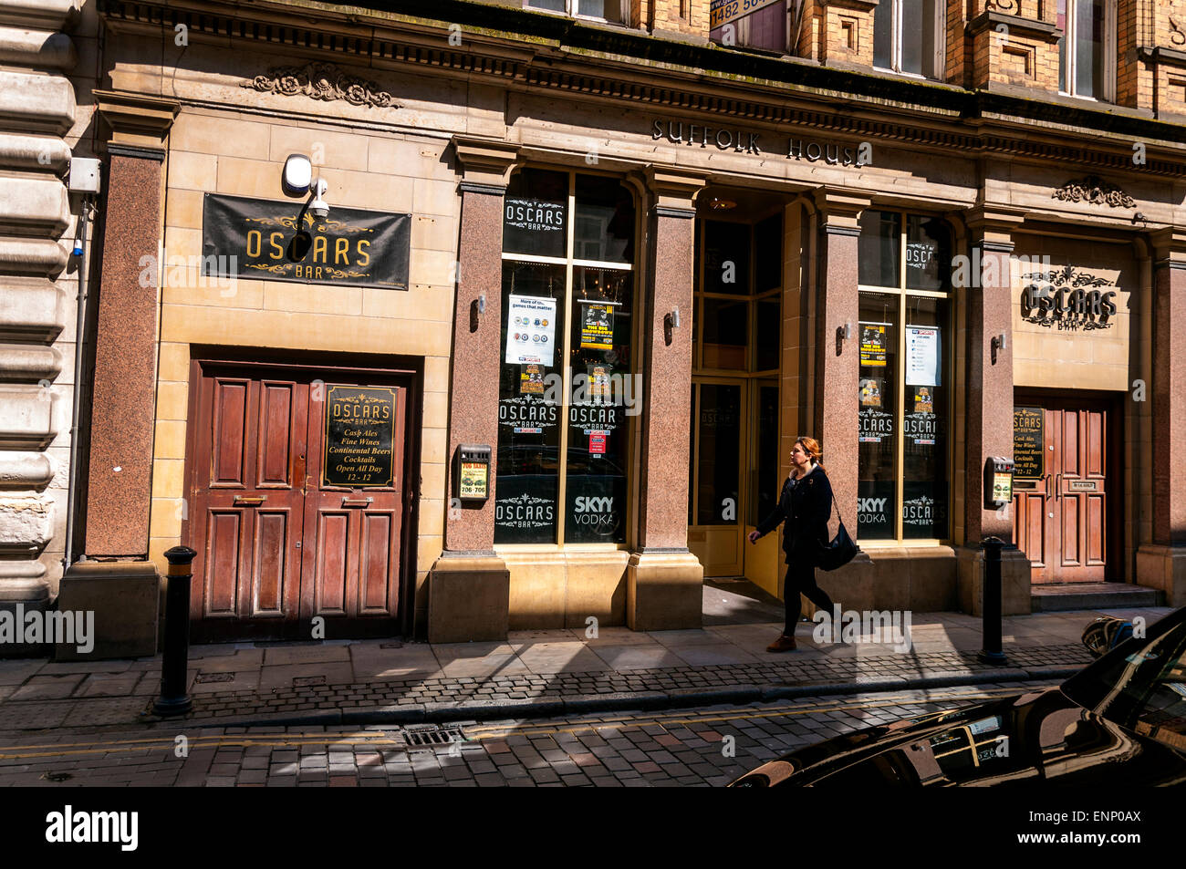 Oscars Bar Silver Street, Kingston upon Hull, North Humberside UK Stock Photo 82232498 Alamy