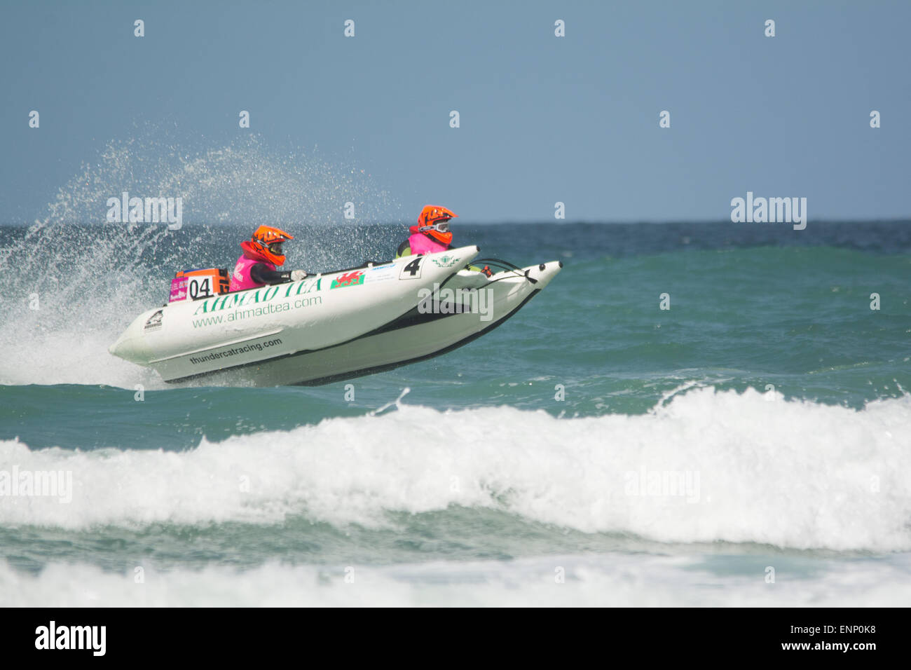 Thundercat boat racing Stock Photo Alamy