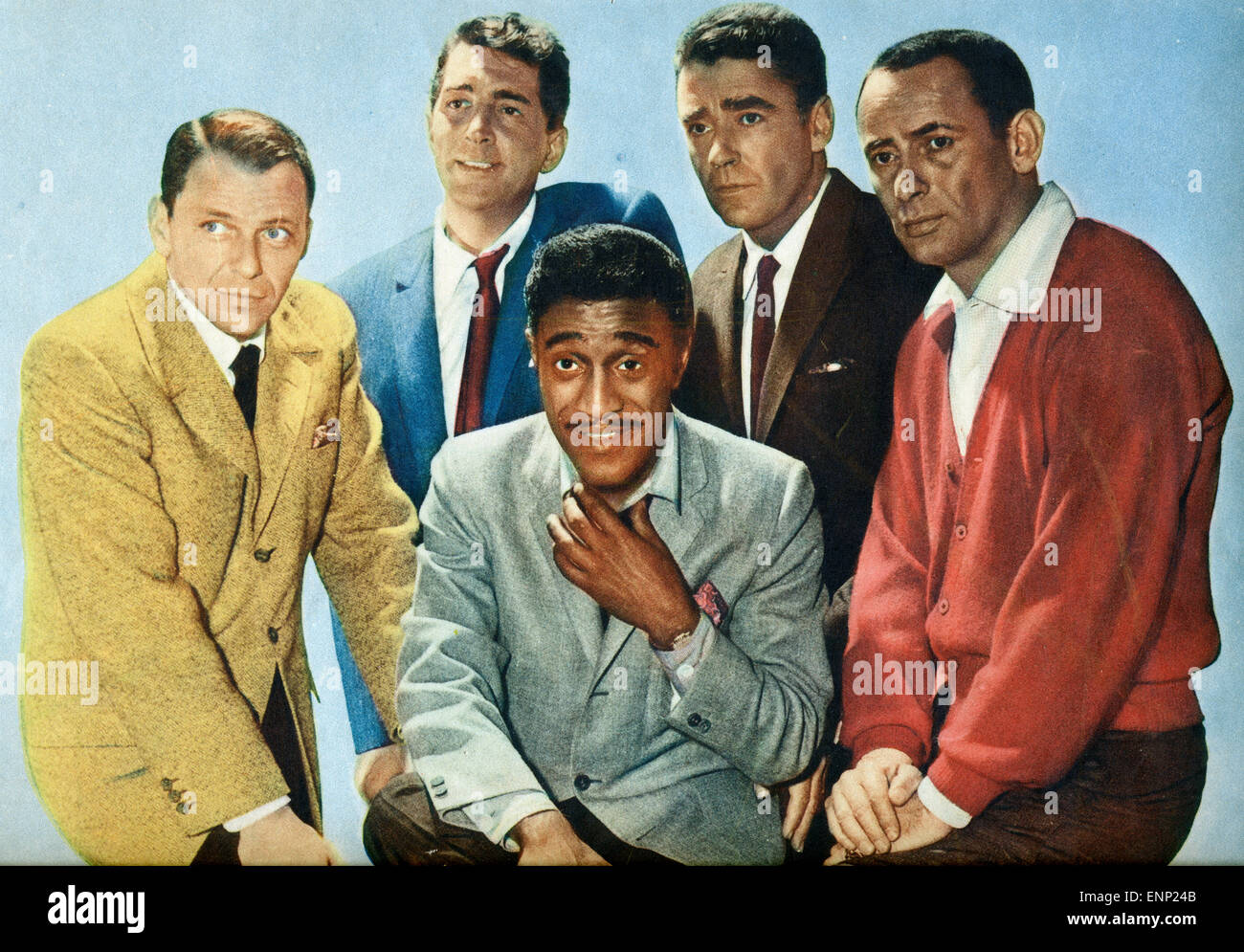 Ocean's Eleven; USA; 1960; aka Frankie und seine Spiessgesellen; Regie: Lewis Milestone; Darsteller: Frank Sinatra; Dean Martin; Stock Photo