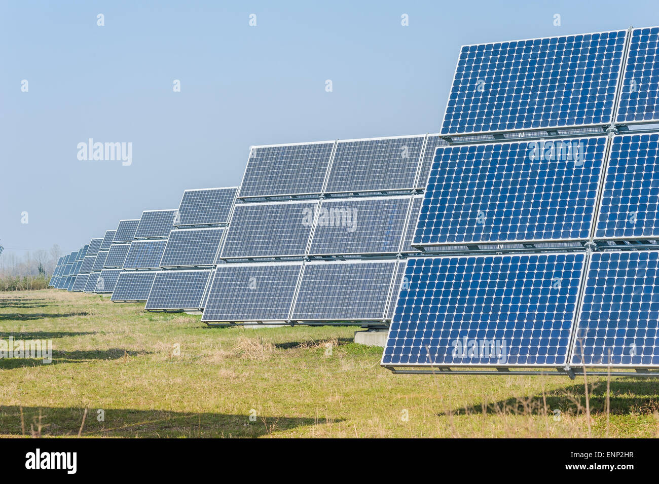 Solar panels to produce energy in an environmentally friendly manner