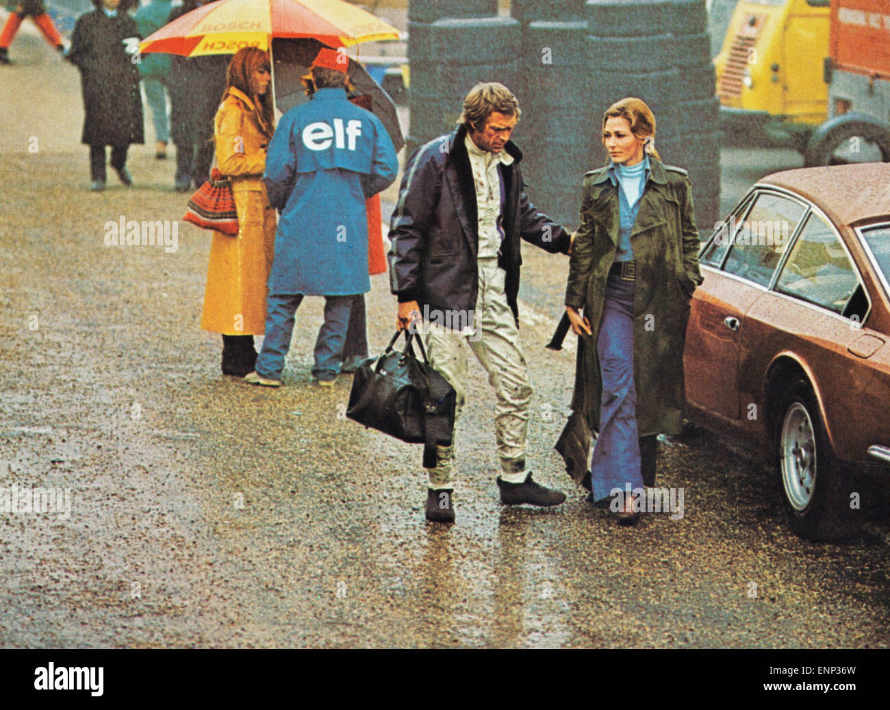 Le Mans, USA 1971, Regie: Lee H. Katzin, Darsteller: Steve McQueen, Elga Anderson Stock Photo