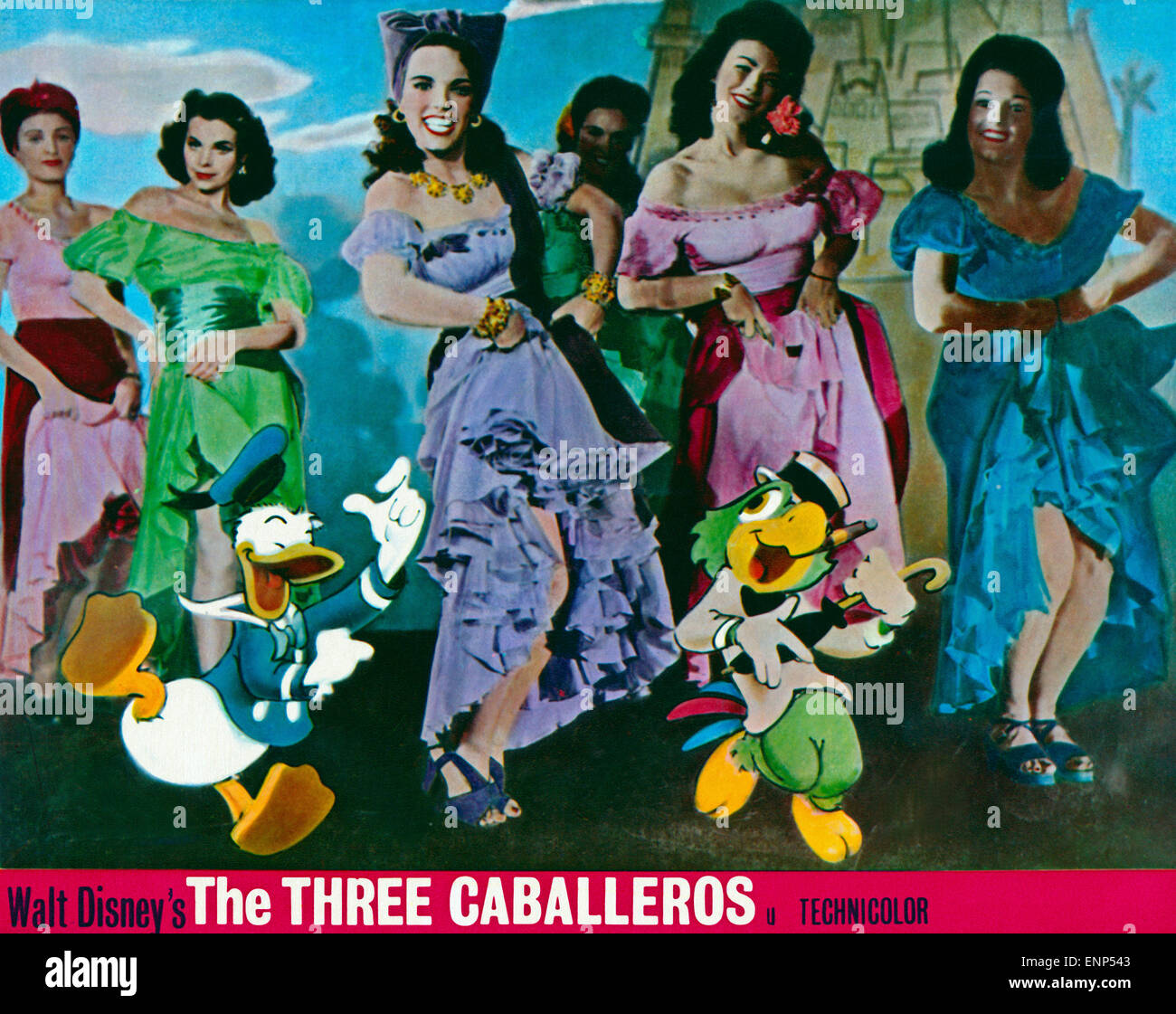 The Three Caballeros, USA 1944, aka: Drei Caballeros, Regie: Norman  Ferguson, Darsteller: Donald Duck, Jose Carioca, Panchito (T Stock Photo -  Alamy, image size:1300x1121