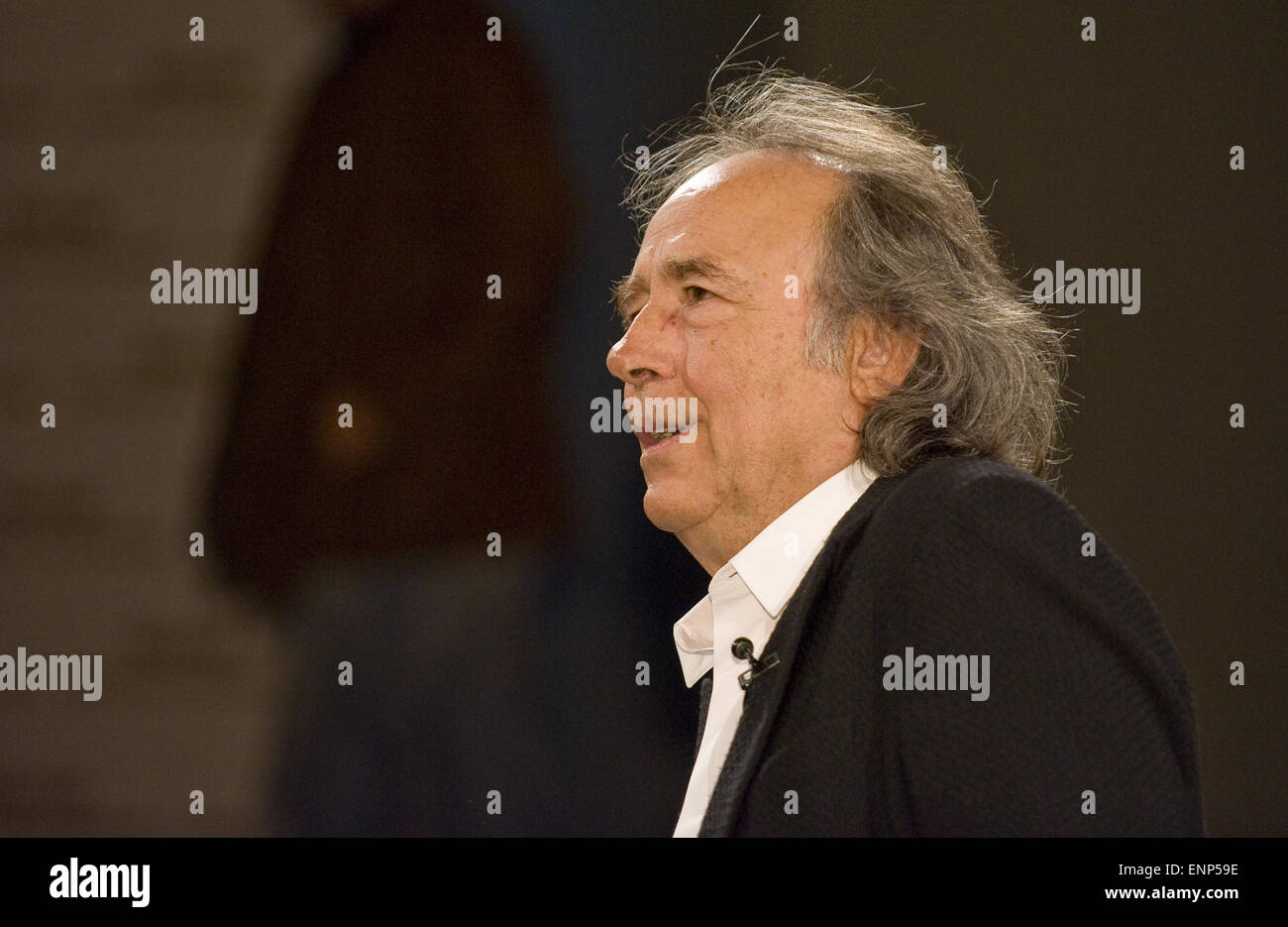 Spanish singer Joan Manuel Serrat attends a press conference for his