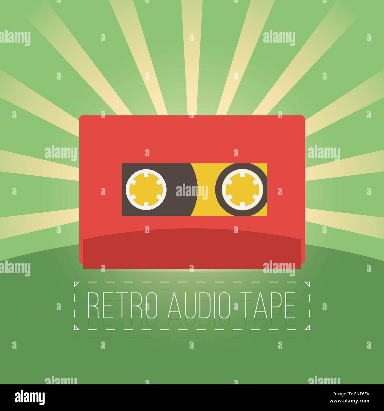 Retro cassette tapes Stock Vector Images Alamy