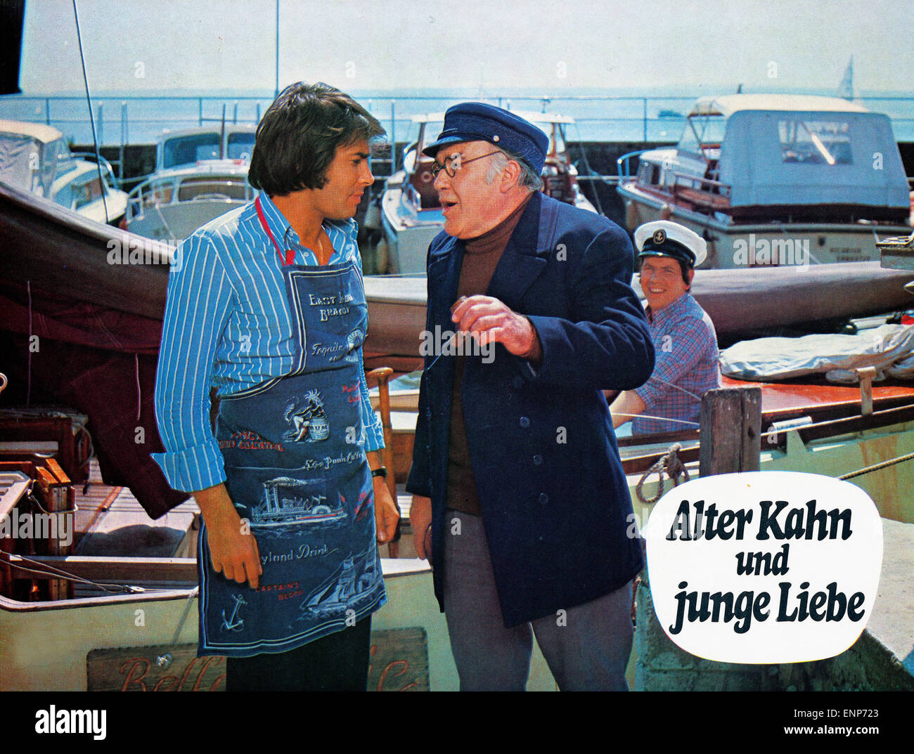 Alter Kahn und junge Liebe, Deutschland 1973, Regie: Werner Jacobs, Darsteller: Roy Black, Peter Millowitsch, Stock Photo