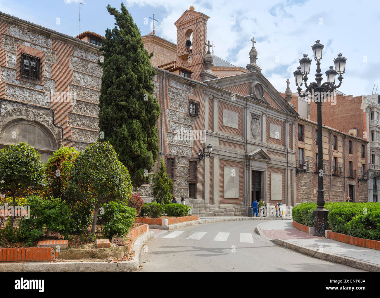 Convent of Las Descalzas Reales / Monasterio de las Descalzas Reales, Madrid, Spain Stock Photo