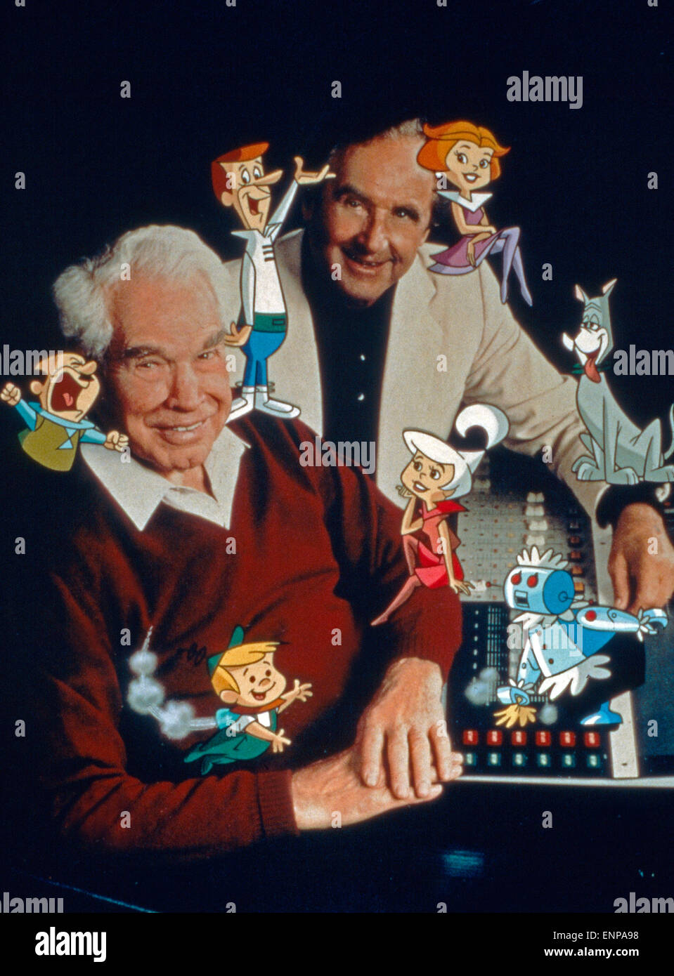 Jetsons: The Movie, USA 1990, aka: Jetsons - Der Film, Produktion: William Hanna, Joseph Barbera, mit den Trickfiguren George Je Stock Photo