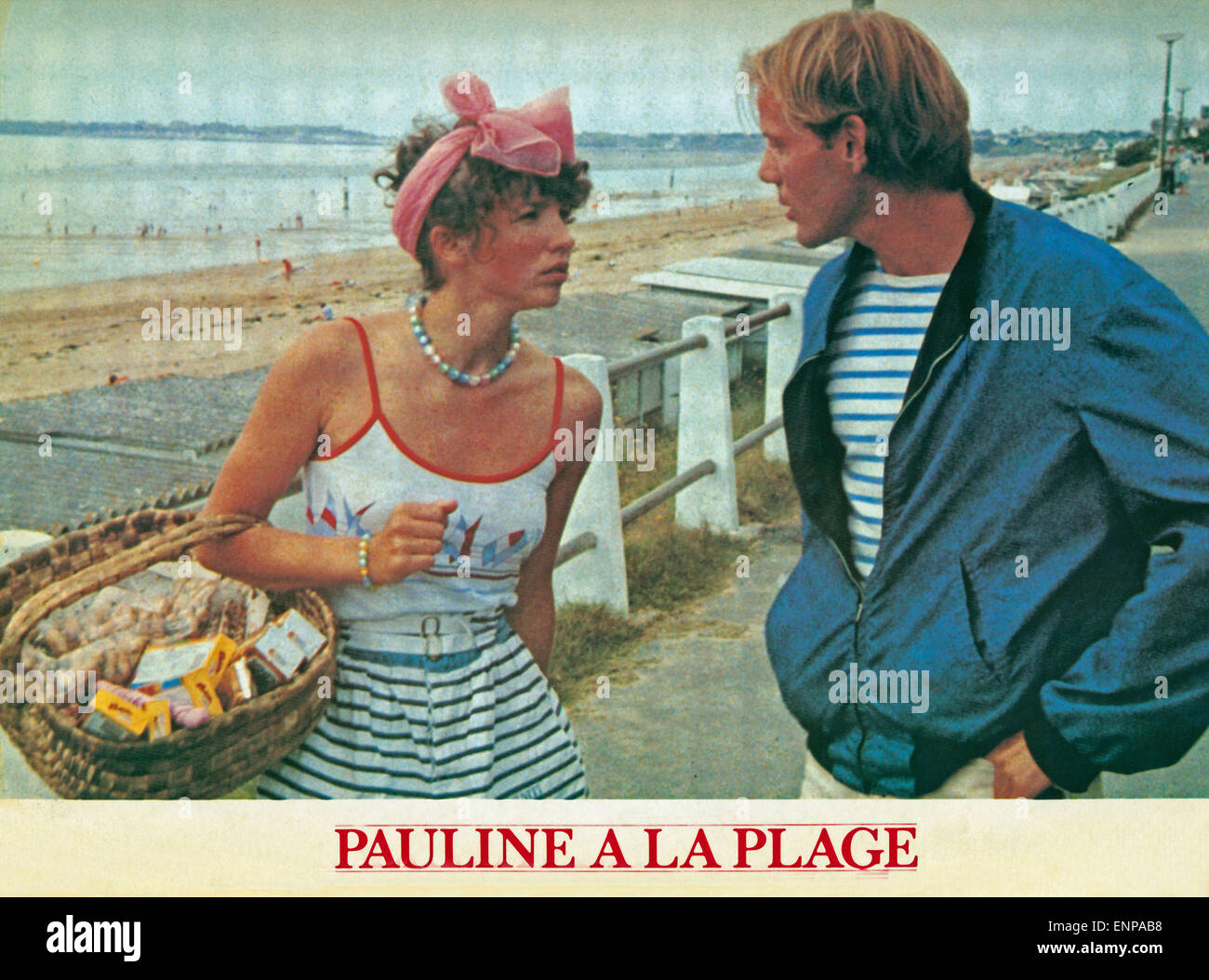 Pauline à la plage 1983 hi-res stock photography and images