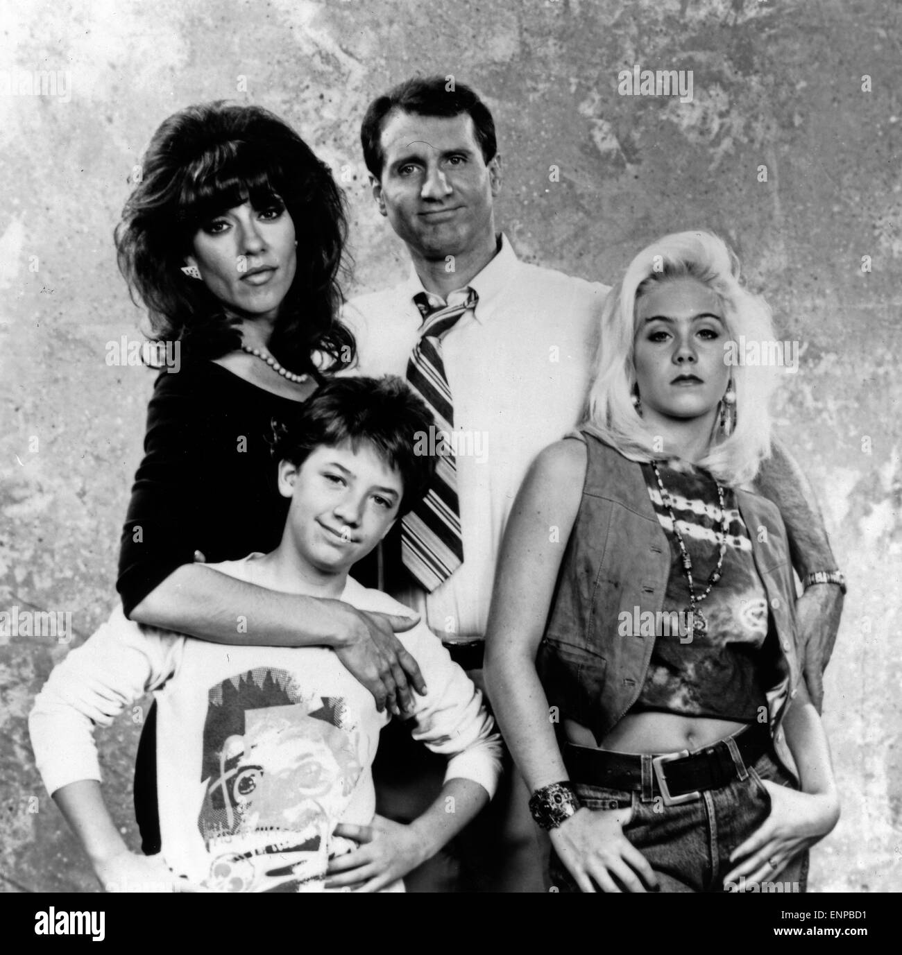 Married... with children, aka: Eine schrecklich nette Familie, Fernsehserie, USA 1987 - 1997, Darsteller: Katey Sagal, David Fau Stock Photo