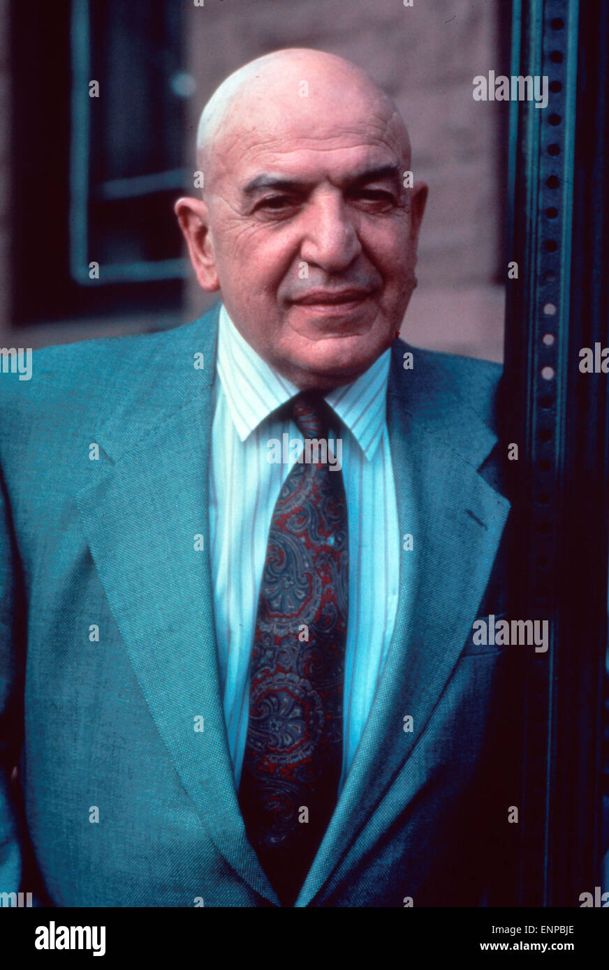 Telly Savalas als Theo Kojak. Stock Photo