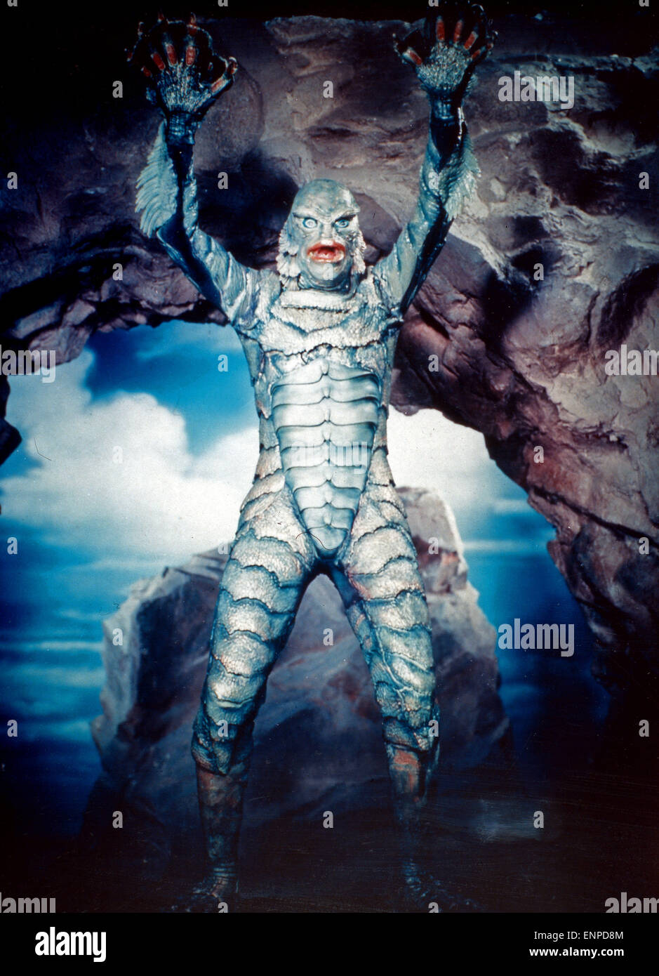 Creature From the Black Lagoon, aka: Der Schrecken vom Amazonas, USA 1954, Regie: Jack Arnold, Darsteller: Ben Chapman Stock Photo