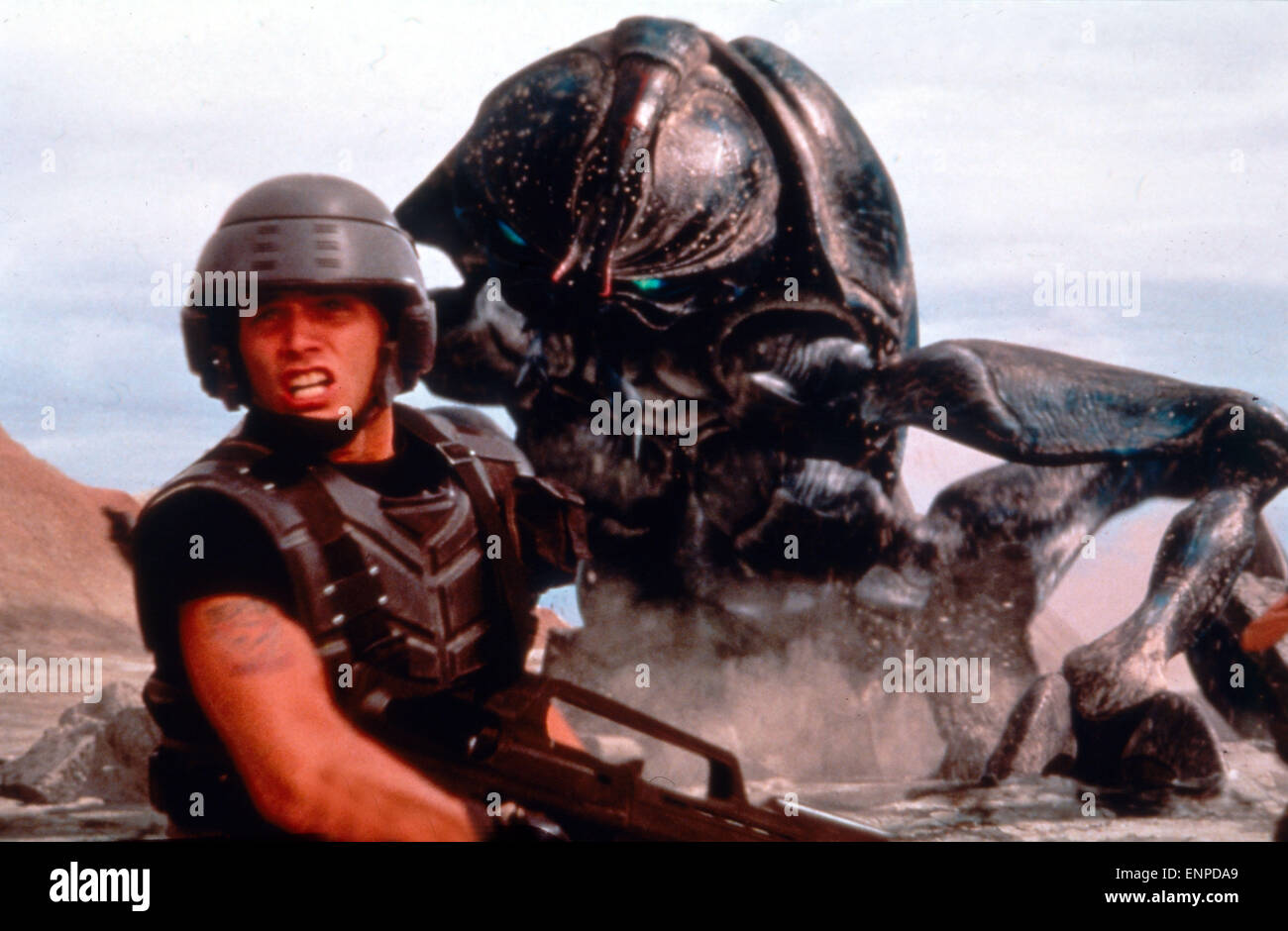 Starship Troopers, USA 1997, Regie: Paul Verhoeven, Darsteller: Casper van Dien, Stock Photo
