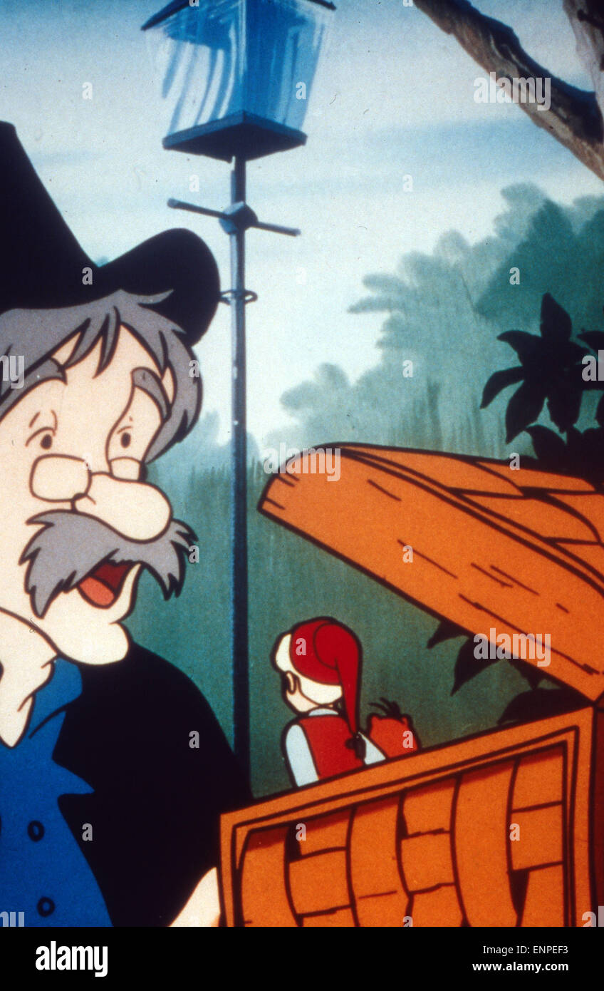 Nirusu No Fushigi Na Tabi Aka Wunderbare Reise Des Kleinen Nils Stock Photo Alamy