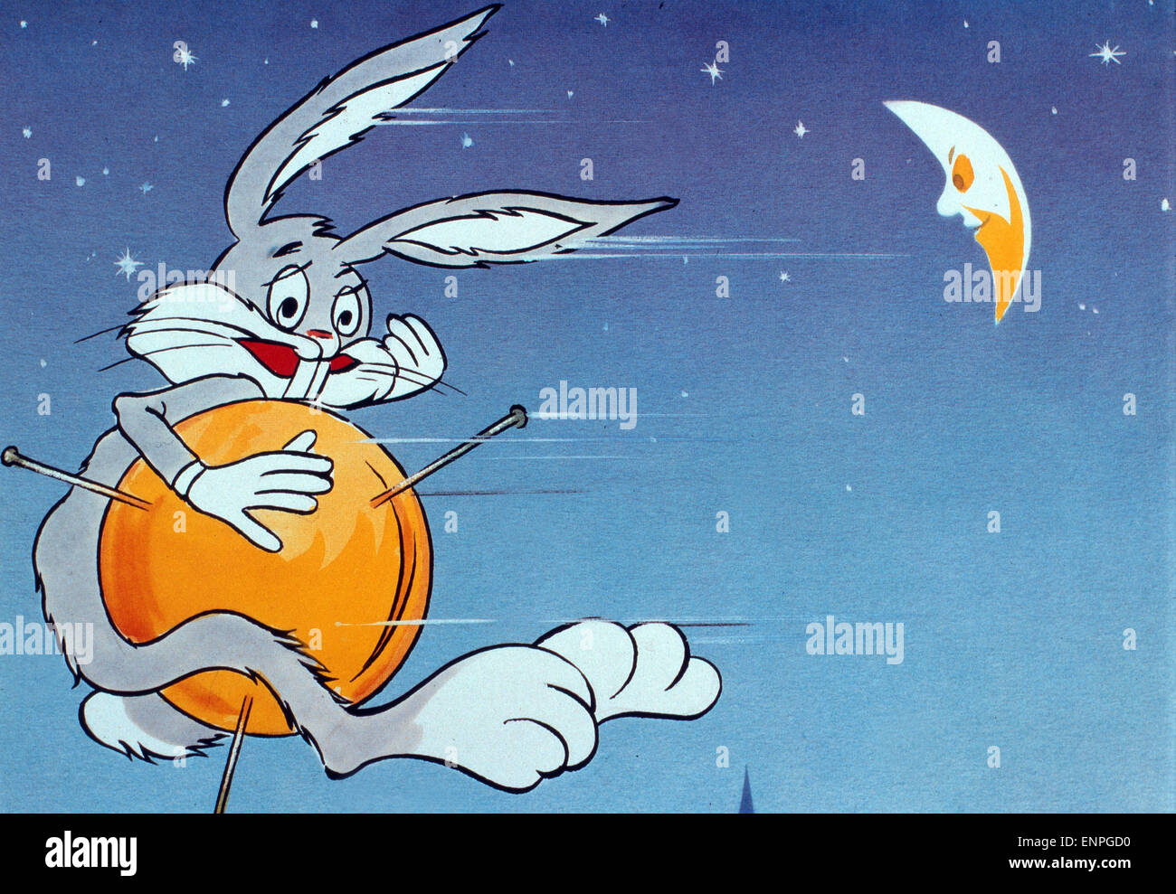 The Bugs Bunny/Road-Runner Movie, aka: Bugs Bunnys wilde verwegene Jagd, USA 1979, Regie: Chuck Jones, Darsteller: Bugs Bunny Stock Photo