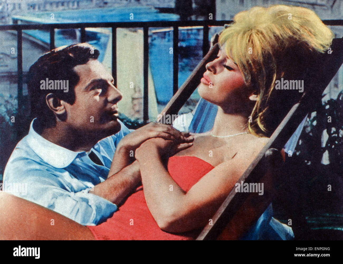 Vie privee, aka: Privatleben, Frankreich/Italien 1962, Regie: Louis Malle, Darsteller: Marcello Mastroianni, Brigitte Bardot Stock Photo