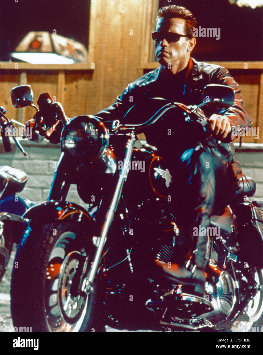Terminator 2: Judgment Day, aka: Terminator 2 - Tag der Abrechnung, USA 1991, Regie: James Cameron, Darsteller: Arnold Schwarzenegger Stock Photo