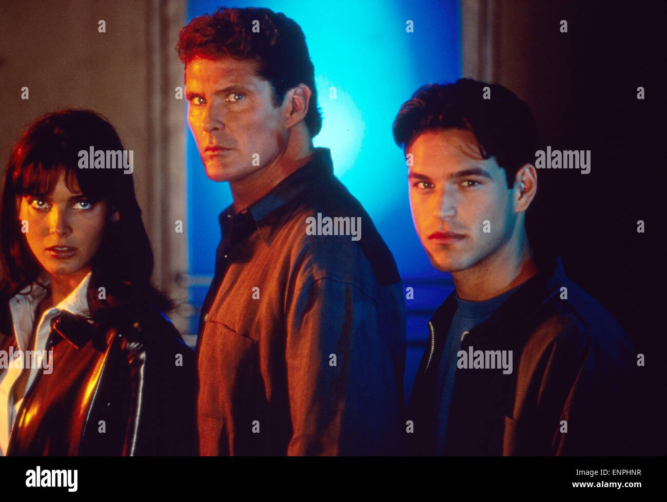 Baywatch Nights, Fernsehserie, USA 1995 - 1997, Darsteller: Angie Harmon, David Hasselhoff, Eddie Cibrian Stock Photo