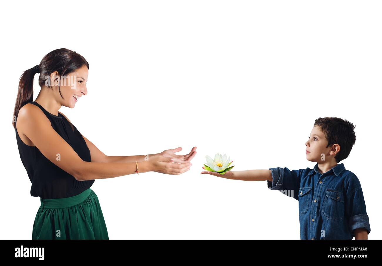 Gentleman child Stock Photo