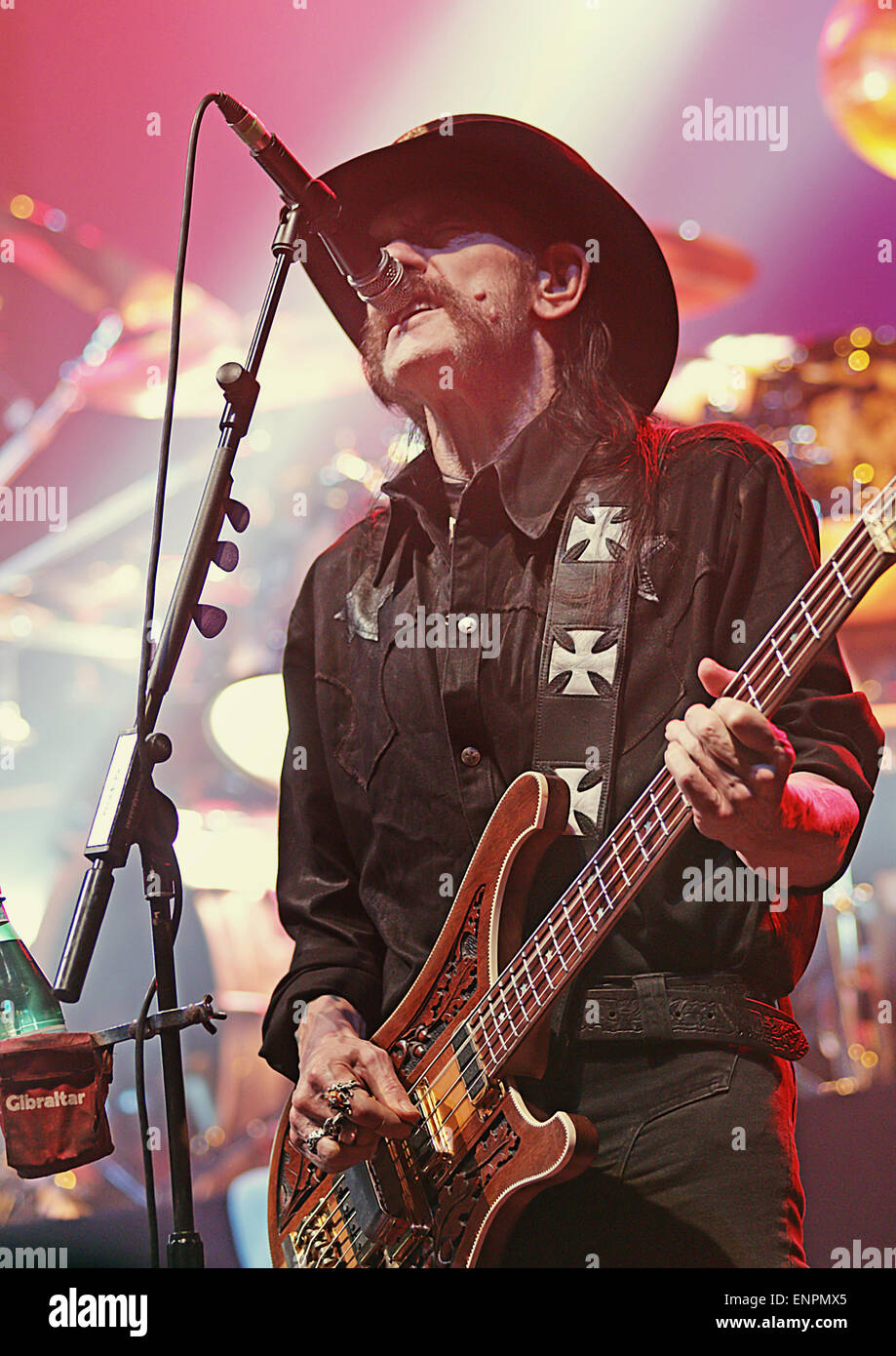 Motorhead performing live on stage at the Manchester O2 Apollo ...