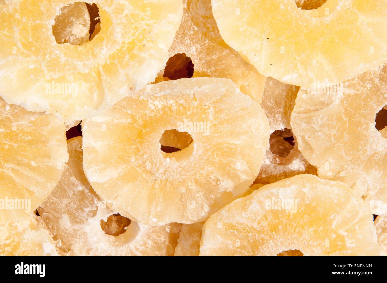 Dried pineapples are a source of potassium and magnesium, iron and zinc