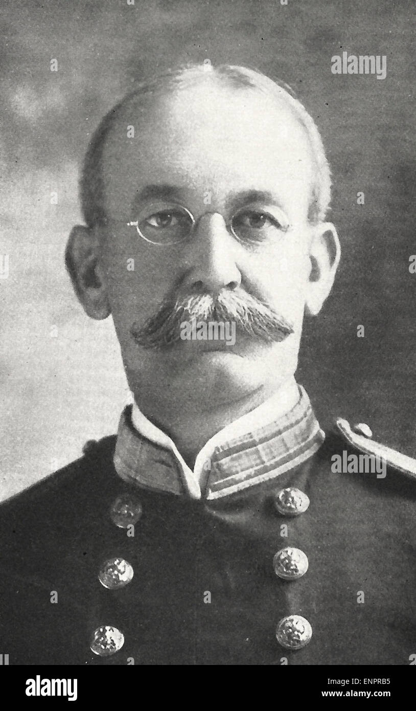 Captain Charles D Sigsbee Commander USS Battleship Maine when sunk in