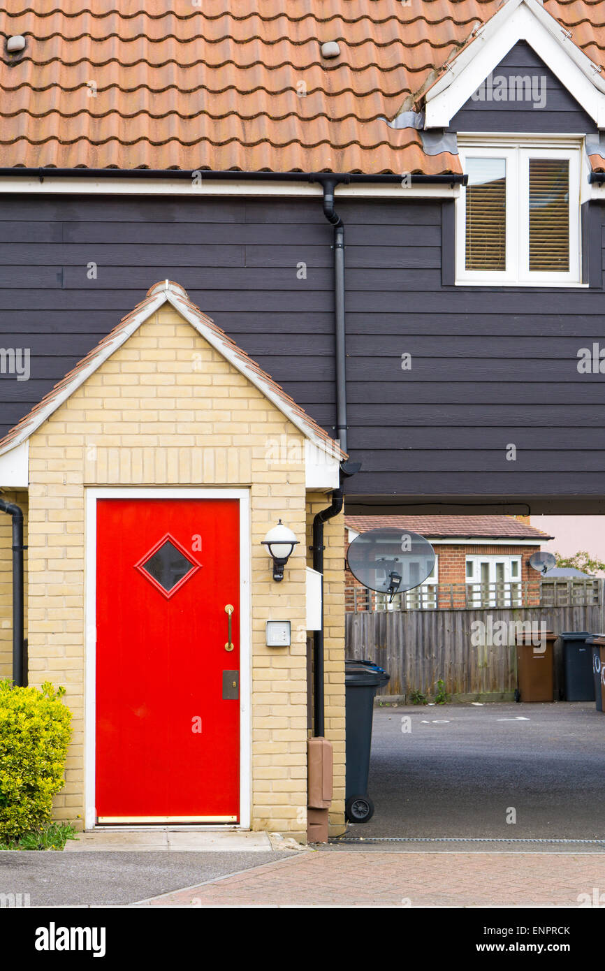 Modern front entrance Stock Photo Alamy