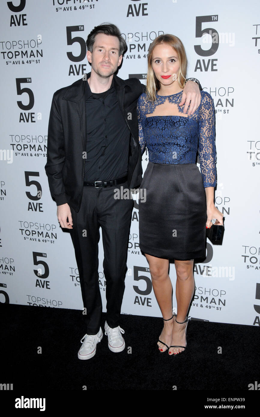 Sir Philip Green and Lady Green Host the Topshop Topman Dinner In Celebration of the 5th Avenue New York City Flagship Opening - Red Carpet Arrivals  Featuring: Harley Viera-Newton Where: Manhattan, New York, United States When: 05 Nov 2014 Stock Photo